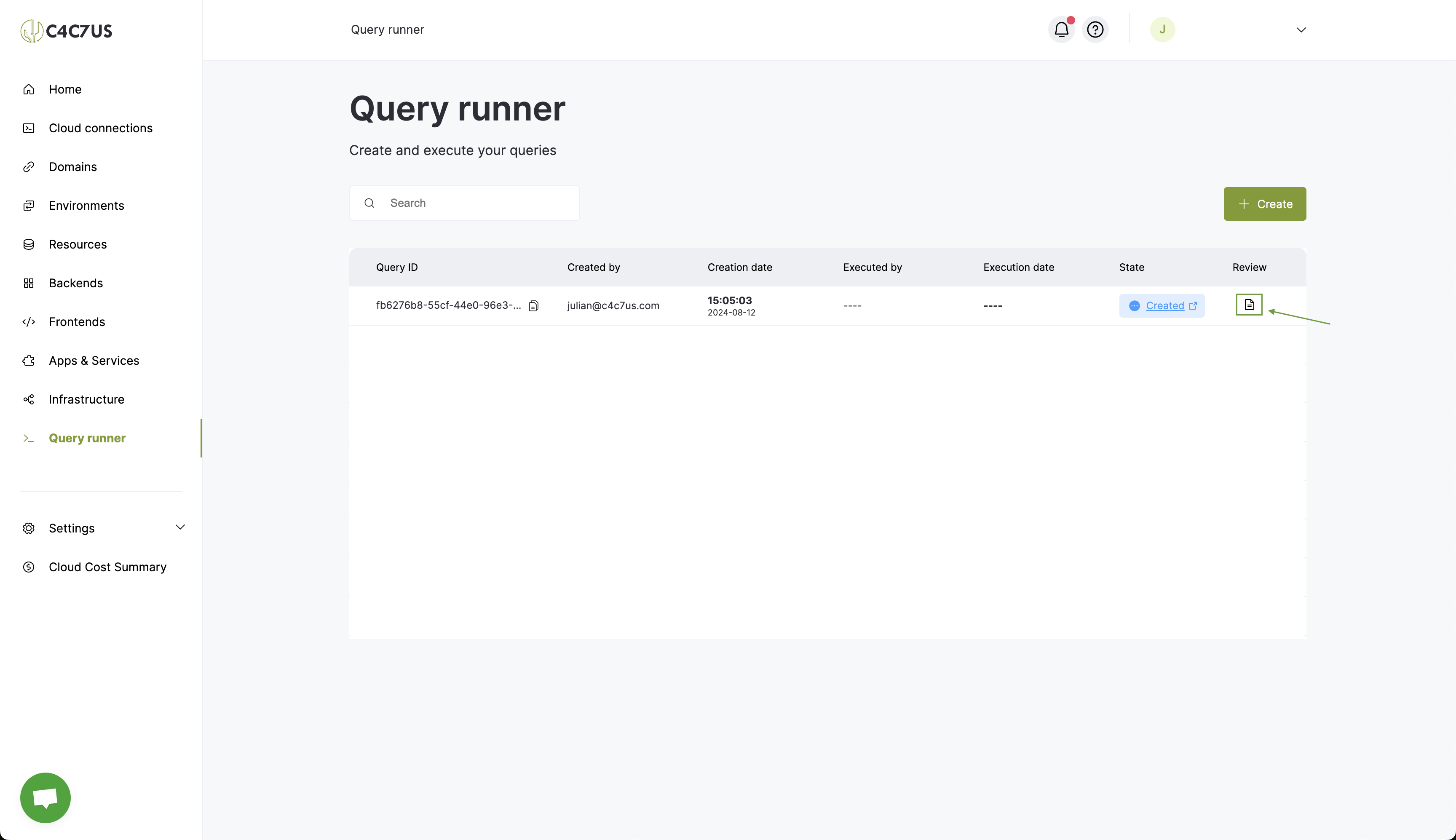 C4C7OPS query runner